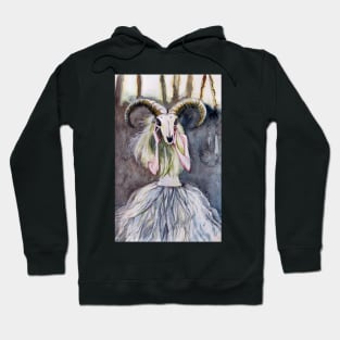 Goat skull Hoodie